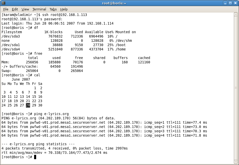 OpenSSH command line SSH tunnel tool card